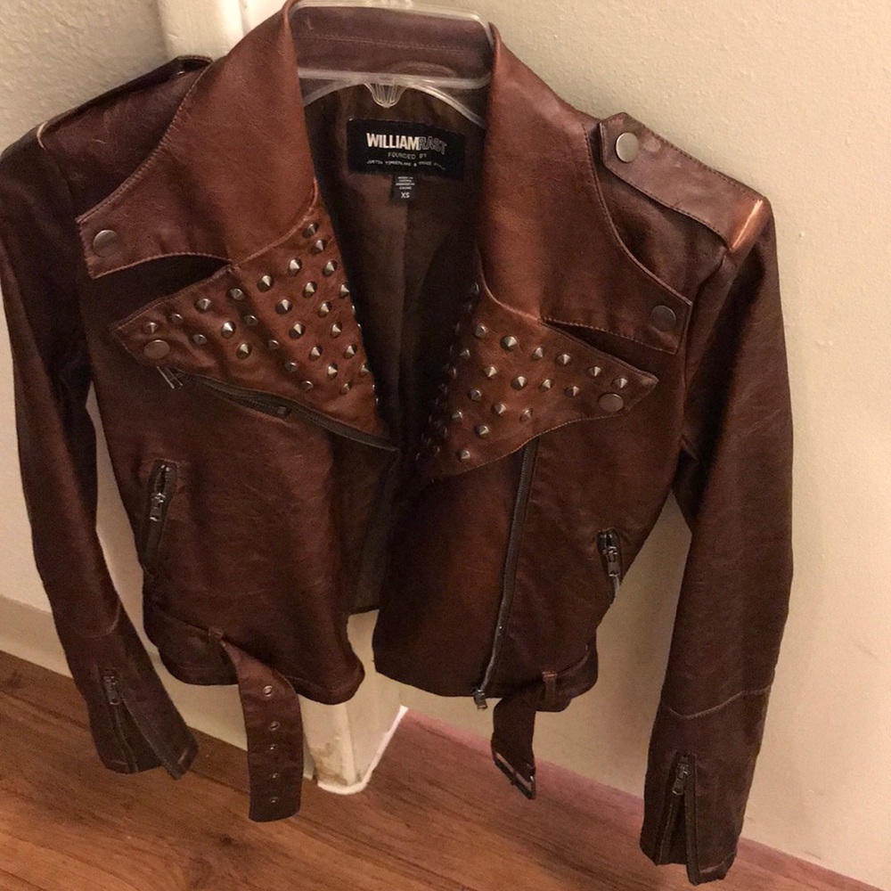 William Rast leather jacket - Picture 2 of 2